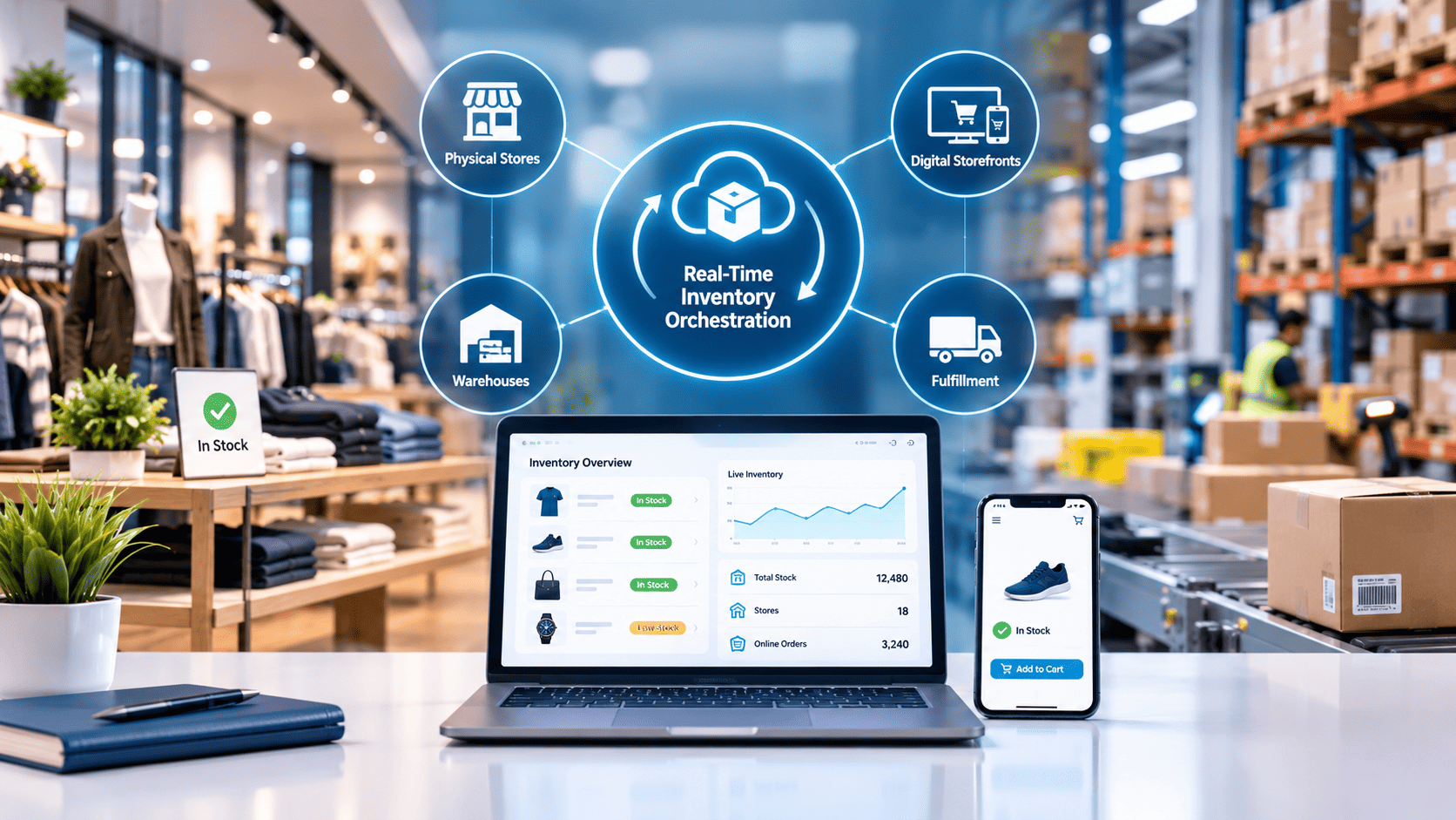 Real-Time Inventory Orchestration Across Physical Retail and Digital Storefronts